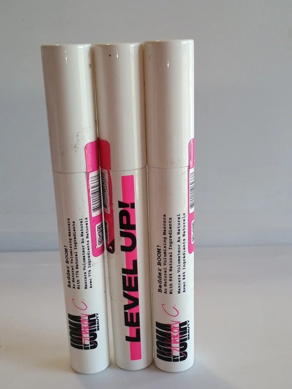 3 x UOMA by Sharon C. Uoma Badder BOOM Au Naturel Mascara, Black Y'all